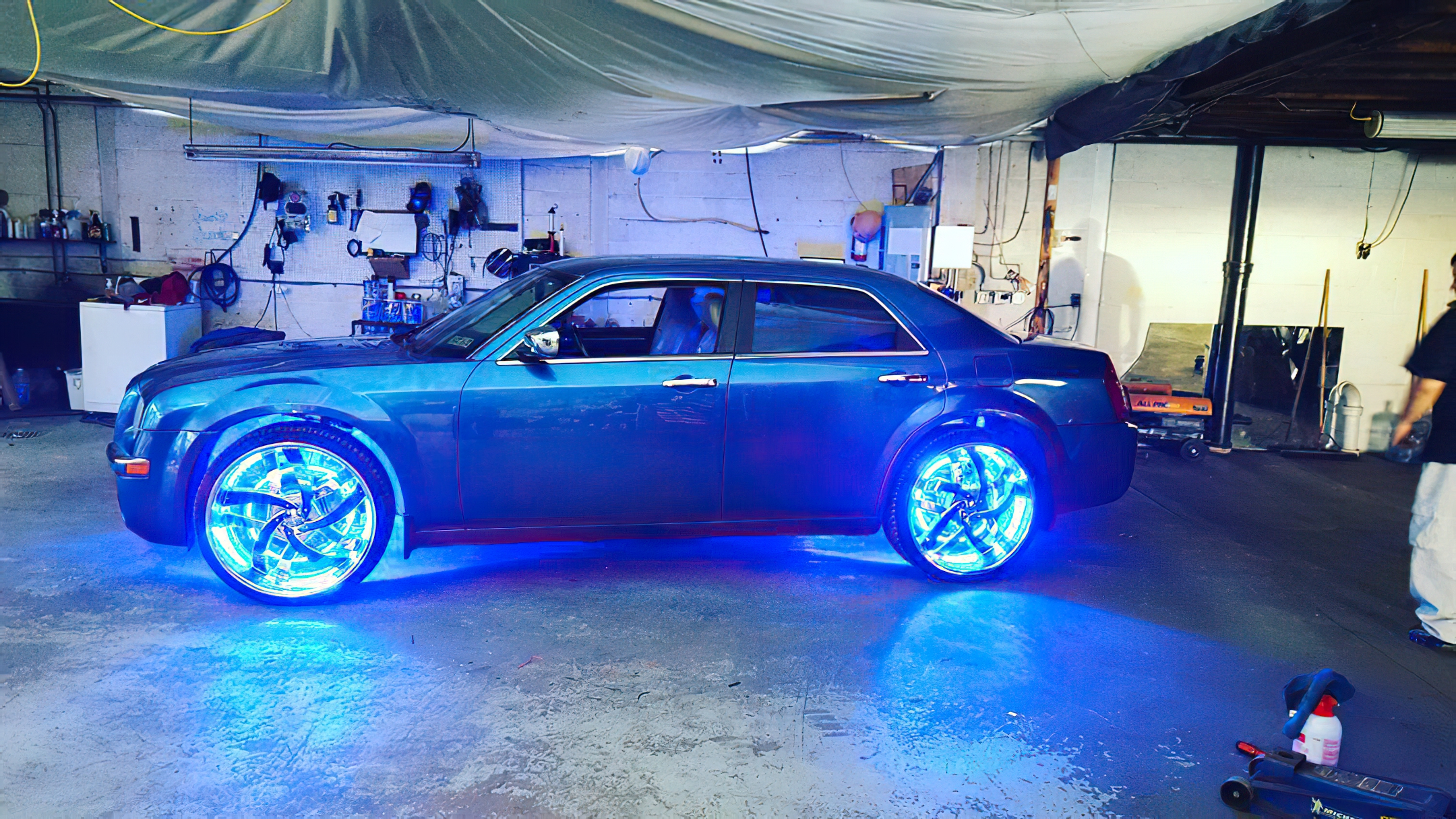 4228-002 - ORACLE LED Illuminated Wheel Rings - Double LED - Blue